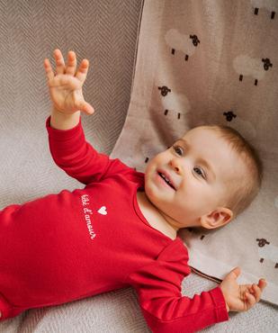 Body manches longues motifs coeurs bébé fille (lot de 3) vue6 - GEMO 4G BEBE - GEMO