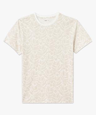 Tee-shirt manches courtes imprimé homme vue4 - GEMO 4G HOMME - GEMO