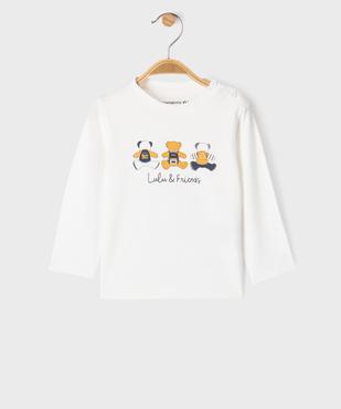Ensemble 2 pièces bébé garçon : tee-shirt et chemise - LuluCastagnette vue4 - LULUCASTAGNETTE - GEMO
