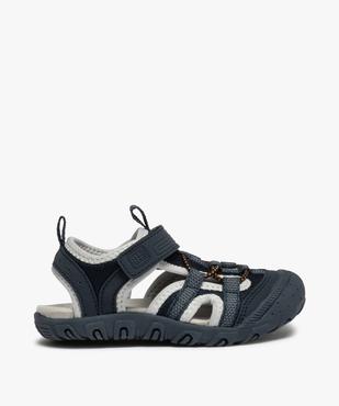 Sandales garçon sport à bout fermé et scratch vue1 - GEMO (ENFANT) - GEMO