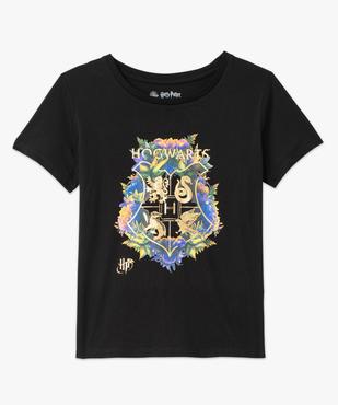Tee-shirt à manches courtes avec motif pailleté femme - Harry Potter vue4 - HARRY POTTER - GEMO