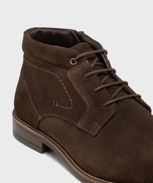 Boots en cuir homme - Taneo vue6 - TANEO GEMO FOR GOOD - GEMO