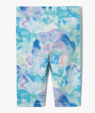 Leggings fille court à motifs abstraits vue3 - GEMO (ENFANT) - GEMO