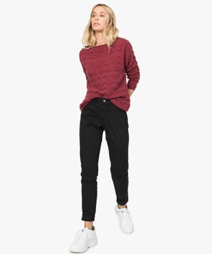 Pantalon femme slim effet push-up vue5 - GEMO(FEMME PAP) - GEMO