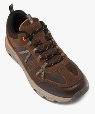 Baskets basses à lacets homme - 5 Miles vue6 - 5 MILES GEMO FOR GOOD - GEMO