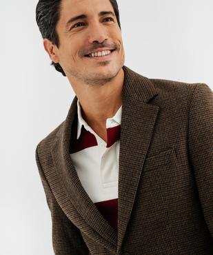 Veste blazer à motif tartan homme - LuluCastagnette vue5 - LULUCASTAGNETTE - GEMO