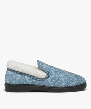Pantoufles femme à doublure fourrée en sherpa vue1 - GEMO(HOMWR FEM) - GEMO