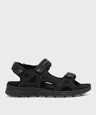 Sandales look sportif à scratch homme - Redlife vue1 - RELIFE - GEMO