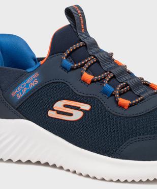 Baskets Slip-ins Bounder Brisk-Burst faciles à enfiler garçon - Skechers vue13 - SKECHERS - GEMO