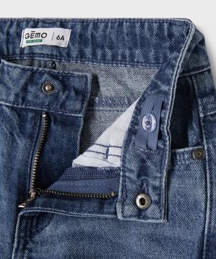 Jean Regular avec taille ajustable garçon vue2 - GEMO 4G GARCON - GEMO