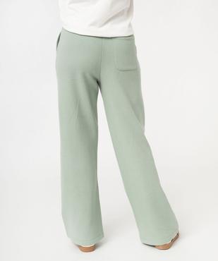 Jogging large en molleton doux imprimé femme - Camps United vue3 - CAMPS - GEMO