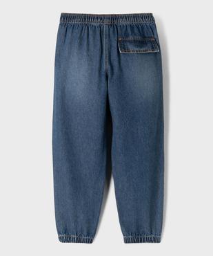 Jean parachute à taille élastiquée garçon vue3 - GEMO (ENFANT) - GEMO