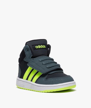Baskets bébé garçon semi-montantes – Adidas Hoops Mid vue2 - ADIDAS - GEMO