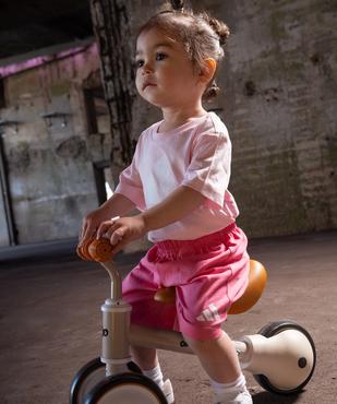 Ensemble de sport bébé fille tee-shirt et short - Adidas vue5 - ADIDAS - GEMO