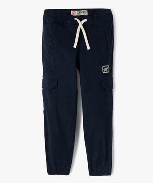 Pantalon cargo en coton stretch garçon - Camps United vue1 - CAMPS - GEMO