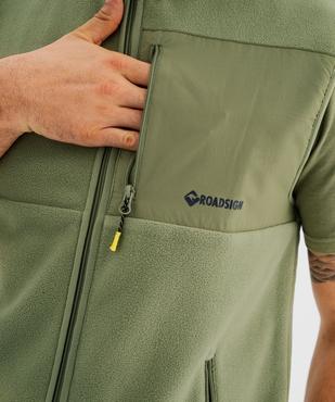 Polaire sans manches à col montant homme - Roadsign vue3 - ROADSIGN G4G - GEMO