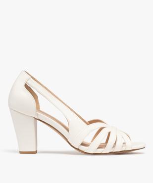 Sandales à brides à talon femme - Valentina Baldano vue2 - VALENTINA BALDA - GEMO