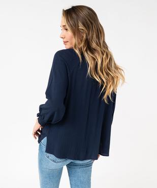 Chemise à manches 3/4 femme vue3 - GEMO(FEMME PAP) - GEMO