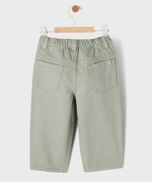 Jean barrel avec taille ajustable bébé garçon vue3 - GEMO(BEBE DEBT) - GEMO