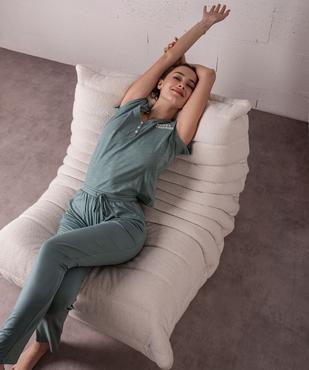 Pantalon de pyjama fluide femme vue5 - GEMO 4G FEMME - GEMO