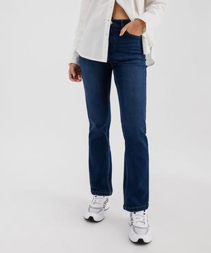 Jean Regular taille haute femme vue6 - GEMO(FEMME PAP) - GEMO