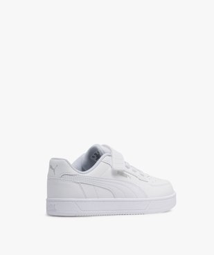 Baskets garçon unies à scratch et à lacets élastiques Caven - Puma vue5 - PUMA - GEMO