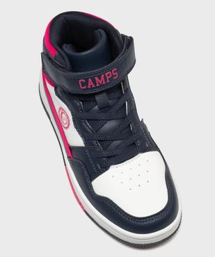 Baskets mid-cut à lacets élastiques et scratch fille - Camps United vue5 - CAMPS GEMO FOR GOOD - GEMO