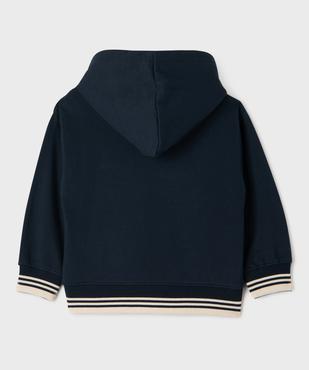 Sweat à capuche molletonné garçon - Camps United vue3 - CAMPS GEMO FOR GOOD - GEMO