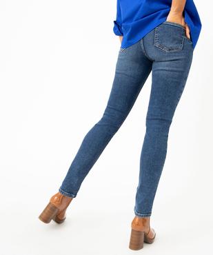 Jean slim push up femme vue3 - GEMO 4G FEMME - GEMO