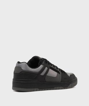 Baskets basses à lacets style skateshoes homme vue4 - 5 MILES - GEMO