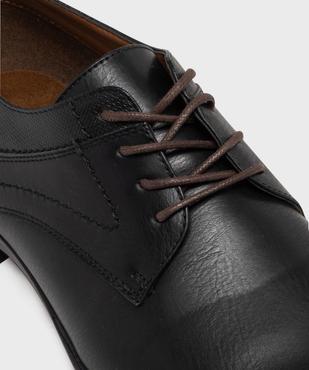 Derbies bicolores à détails texturés homme vue7 - MARIO BALDANO - GEMO
