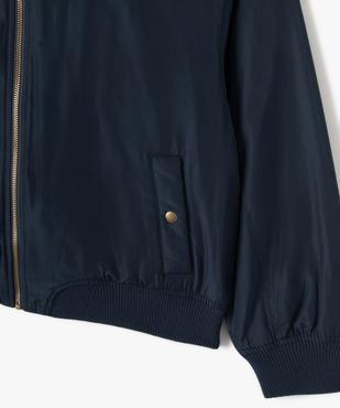 Blouson bomber léger déperlant garçon vue2 - GEMO 4G FILLE - GEMO