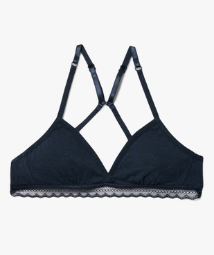 Soutien-gorge triangle spécial dos nageur fille vue1 - GEMO 4G FILLE - GEMO