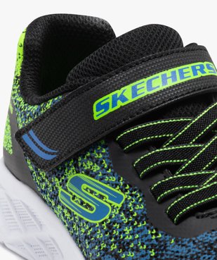 Baskets garçons running à reliefs colorés - Skechers vue6 - SKECHERS - GEMO