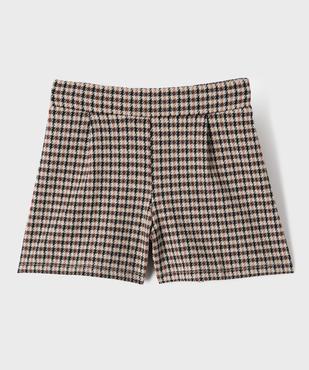 Short en maille fille vue1 - GEMO (ENFANT) - GEMO