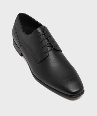 Derbies grainées à bout carré homme vue6 - MARIO BALDANO - GEMO