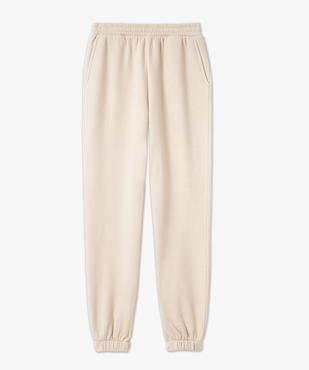 Pantalon de jogging en molleton femme vue5 - GEMO(FEMME PAP) - GEMO