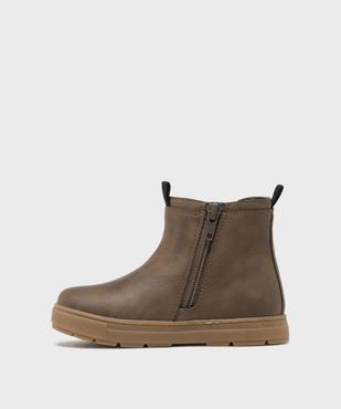 Boots Chelsea zippées garçon - Buggy Shoes vue3 - BUGGY - GEMO
