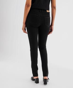 Jean slim taille normal en coton stretch femme vue3 - GEMO 4G FEMME - GEMO