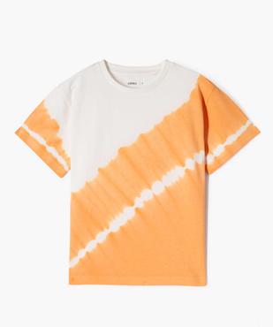 Tee-shirt manches courtes bicolore garçon vue1 - GEMO (ENFANT) - GEMO