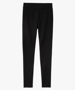 Leggings femme en maille épaisse avec surpiqûre fantaisie vue4 - GEMO(FEMME PAP) - GEMO