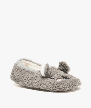 Chaussons animal avec oreilles en relief vue2 - GEMO(HOMWR FEM) - GEMO