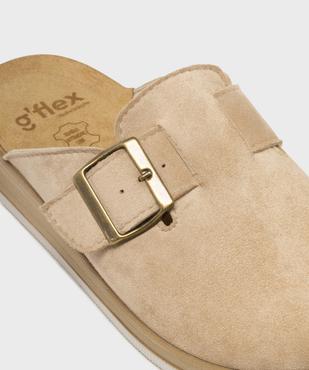 Sabots confort légers semelle intérieure cuir femme - g'flex vue6 - G'FLEX - GEMO