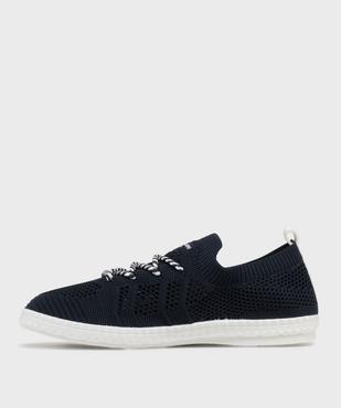 Baskets en toile ajourée faciles à enfiler femme - Terre de marins vue3 - TERRE DE MARINS - GEMO