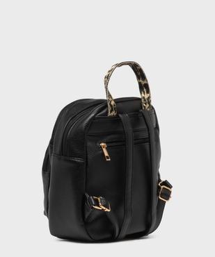 Sac à dos compact à anse fantaisie femme vue2 - GEMO (ACCESS) - GEMO