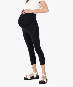 Leggings de grossesse coupe courte longueur mollet vue1 - GEMO (MATER) - GEMO