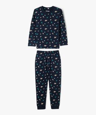 Pyjama en coton 2 pièces à motif fusées garçon vue1 - GEMO 4G GARCON - GEMO