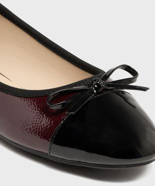 Ballerines vernies bicolores femme vue6 - VALENTINA BALDA - GEMO