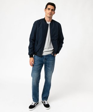 Pull à col rond en coton homme vue5 - GEMO (HOMME) - GEMO