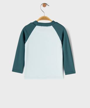 Tee-shirt de plage à manches longues bébé garçon vue3 - GEMO(BEBE DEBT) - GEMO